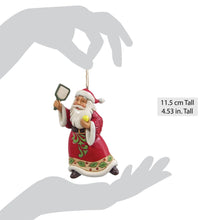 Load image into Gallery viewer, Pickleball Santa Hanging Ornament