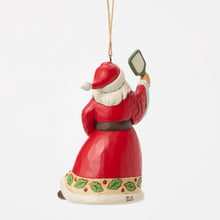 Load image into Gallery viewer, Pickleball Santa Hanging Ornament