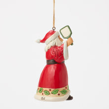 Load image into Gallery viewer, Pickleball Santa Hanging Ornament