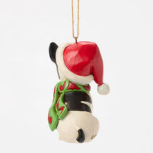 Load image into Gallery viewer, Christmas Dog Frenchie Hanging Ornament