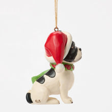 Load image into Gallery viewer, Christmas Dog Frenchie Hanging Ornament