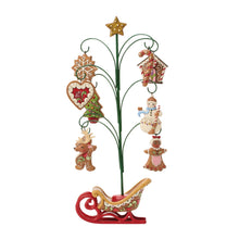 Load image into Gallery viewer, Gingerbread Tree with Cookie Hanging Ornaments
