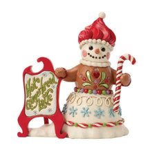 Load image into Gallery viewer, Gingerbread Snowman Sign