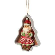 Load image into Gallery viewer, Cookie Cutter Santa Hanging Ornament