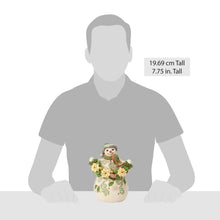 Load image into Gallery viewer, Opal &amp; Moss Snowman Poinsettia