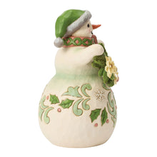 Load image into Gallery viewer, Opal &amp; Moss Snowman Poinsettia