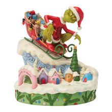 Load image into Gallery viewer, Grinch on Small Sled