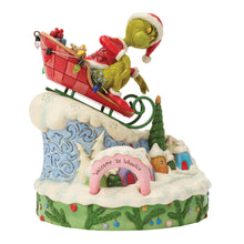 Load image into Gallery viewer, Grinch on Small Sled