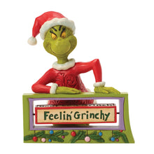 Load image into Gallery viewer, Grinch with Rotating Messages - MERRY GRINCHMESS