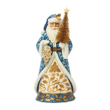 Load image into Gallery viewer, Blue &amp; Gold Santa Sisal