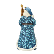 Load image into Gallery viewer, Blue &amp; Gold Santa Sisal