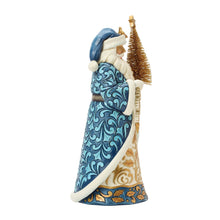 Load image into Gallery viewer, Blue &amp; Gold Santa Sisal
