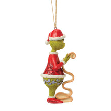 Load image into Gallery viewer, Grinch with List Hanging Ornament