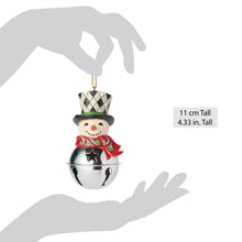 Load image into Gallery viewer, Highland Glen Snowman Hanging Ornament
