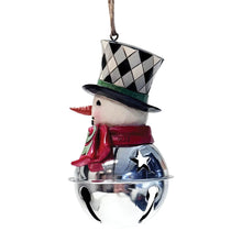 Load image into Gallery viewer, Highland Glen Snowman Hanging Ornament