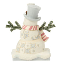 Load image into Gallery viewer, Woodland Snowman Top Hat