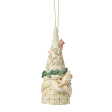 Load image into Gallery viewer, Woodland Gnome with Birdhouse Hanging Ornament