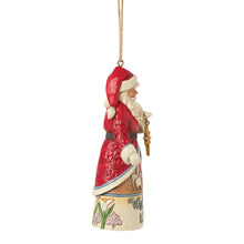 Load image into Gallery viewer, Santa What Child Is This Hanging Ornament