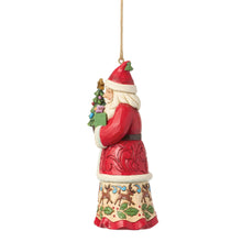 Load image into Gallery viewer, Santa With Gifts Hanging Ornament