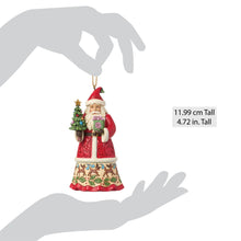 Load image into Gallery viewer, Santa With Gifts Hanging Ornament