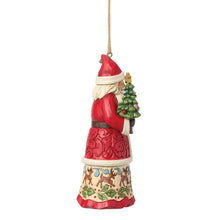 Load image into Gallery viewer, Santa With Gifts Hanging Ornament