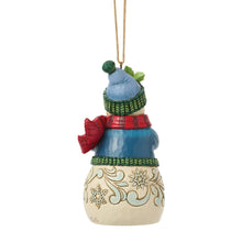 Load image into Gallery viewer, Snowman with Arms Full Hanging Ornament