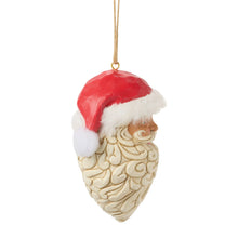 Load image into Gallery viewer, Large Santa Head Hanging Ornament