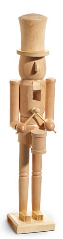 61cm NATURAL NUTCRACKER DRUMMER