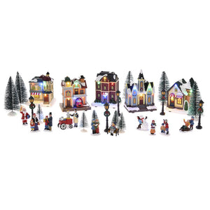 Illuminated Village 30 Pieces