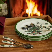 Load image into Gallery viewer, Spode Christmas Tree Set of 6 Tea Spoons