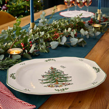 Load image into Gallery viewer, Spode Christmas Tree Sculpted Oval Platter