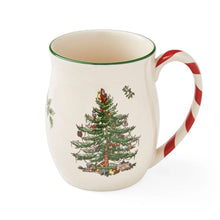 Load image into Gallery viewer, Spode Christmas Tree Candy Cane Mug