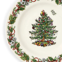Load image into Gallery viewer, Spode Christmas Tree Wreath Tea/Bread Plate