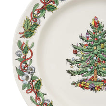 Load image into Gallery viewer, Spode Christmas Tree Wreath Serving Plate 30cm