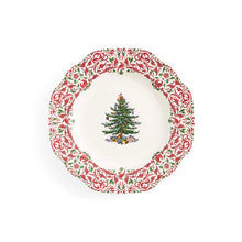 Load image into Gallery viewer, Spode Christmas Tree Yuletide Scalloped Dresser Plate