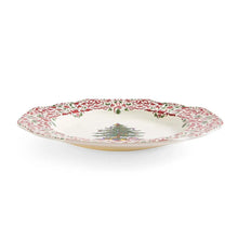 Load image into Gallery viewer, Spode Christmas Tree Yuletide Scalloped Dresser Plate