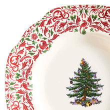 Load image into Gallery viewer, Spode Christmas Tree Yuletide Scalloped Plate