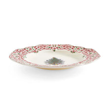Load image into Gallery viewer, Spode Christmas Tree Yuletide Scalloped Plate