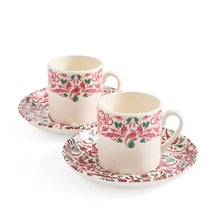 Load image into Gallery viewer, Spode Christmas Tree Yuletide Espresso Set of 2