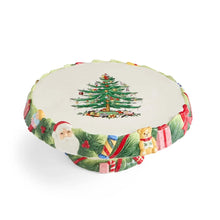 Load image into Gallery viewer, Spode SPECIAL EDITION Christmas Memories Footed Cake Plate