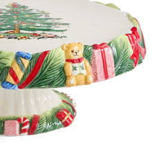 Load image into Gallery viewer, Spode SPECIAL EDITION Christmas Memories Footed Cake Plate