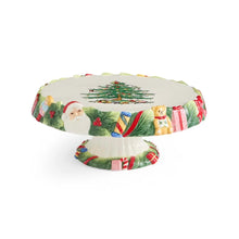 Load image into Gallery viewer, Spode SPECIAL EDITION Christmas Memories Footed Cake Plate