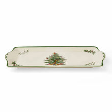 Load image into Gallery viewer, Spode Christmas Tree Sandwich Tray