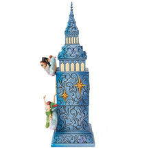 Load image into Gallery viewer, Jim Shore Peter Pan Clock Figurine by Disney Traditions