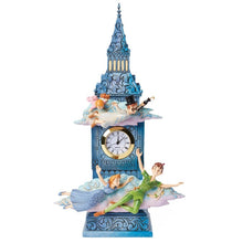 Load image into Gallery viewer, Jim Shore Peter Pan Clock Figurine by Disney Traditions