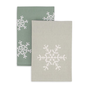 Ulster Weavers Recycled Cotton Tea Towel - Snowflake