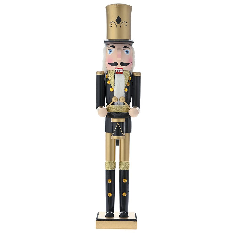 Gold & Black Wooden Nutcracker 55cm