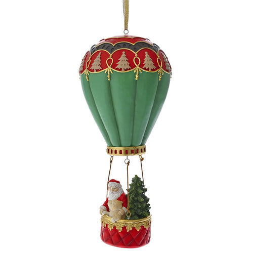 Santa in Hot Air Ballon