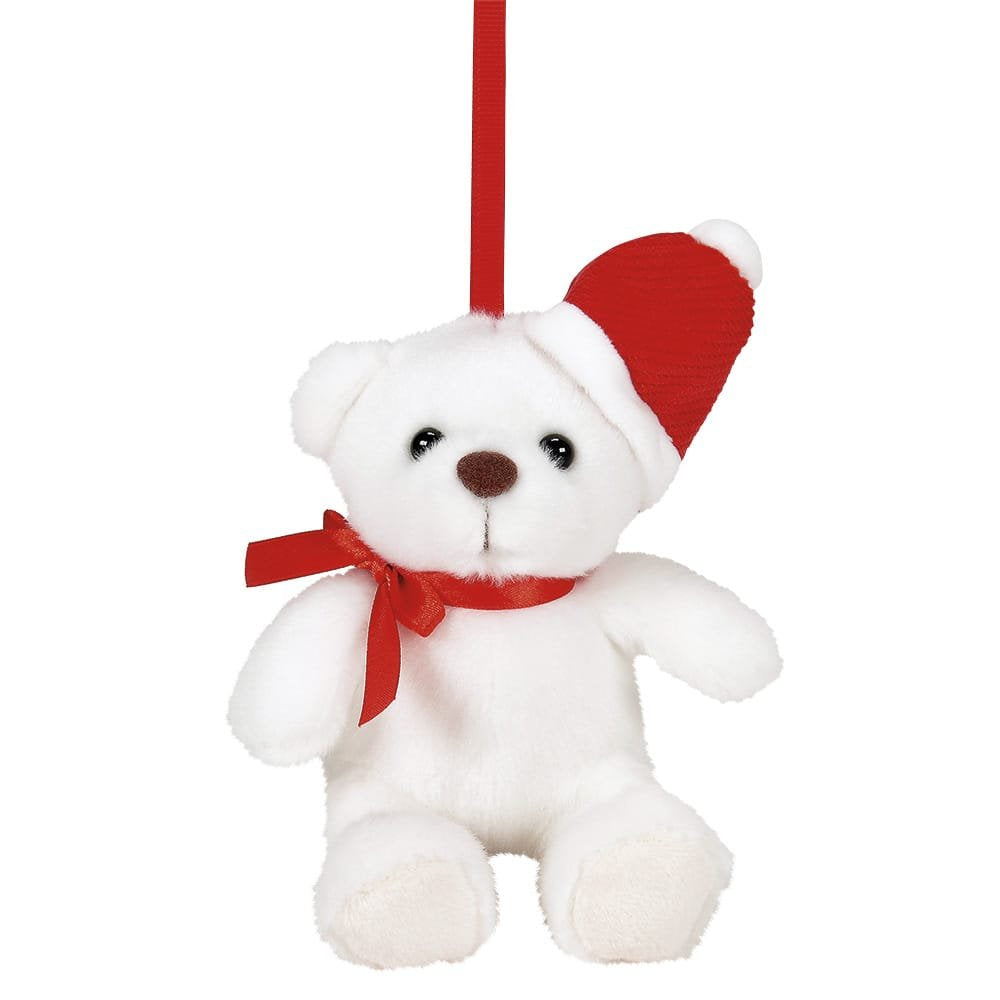 Boyds Bears Hanging Marshmallow Holly Jolly 13cm