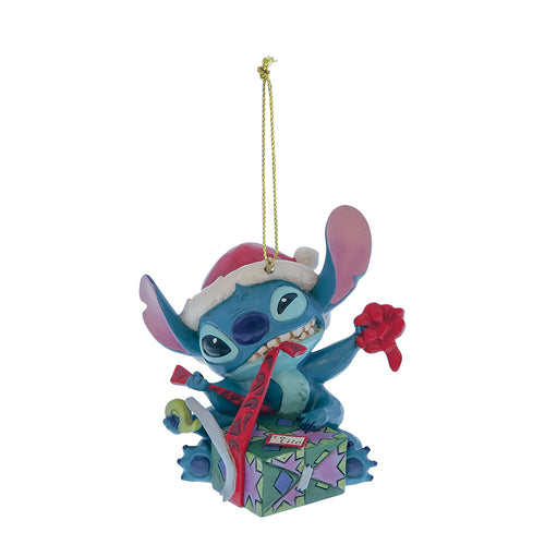 Stitch Unwrapping Christmas Gift Hanging Ornament